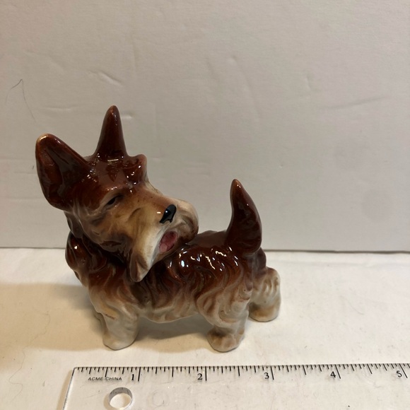 Vintage Porcelain Terrier Dog Figurine Japan - Picture 10 of 10